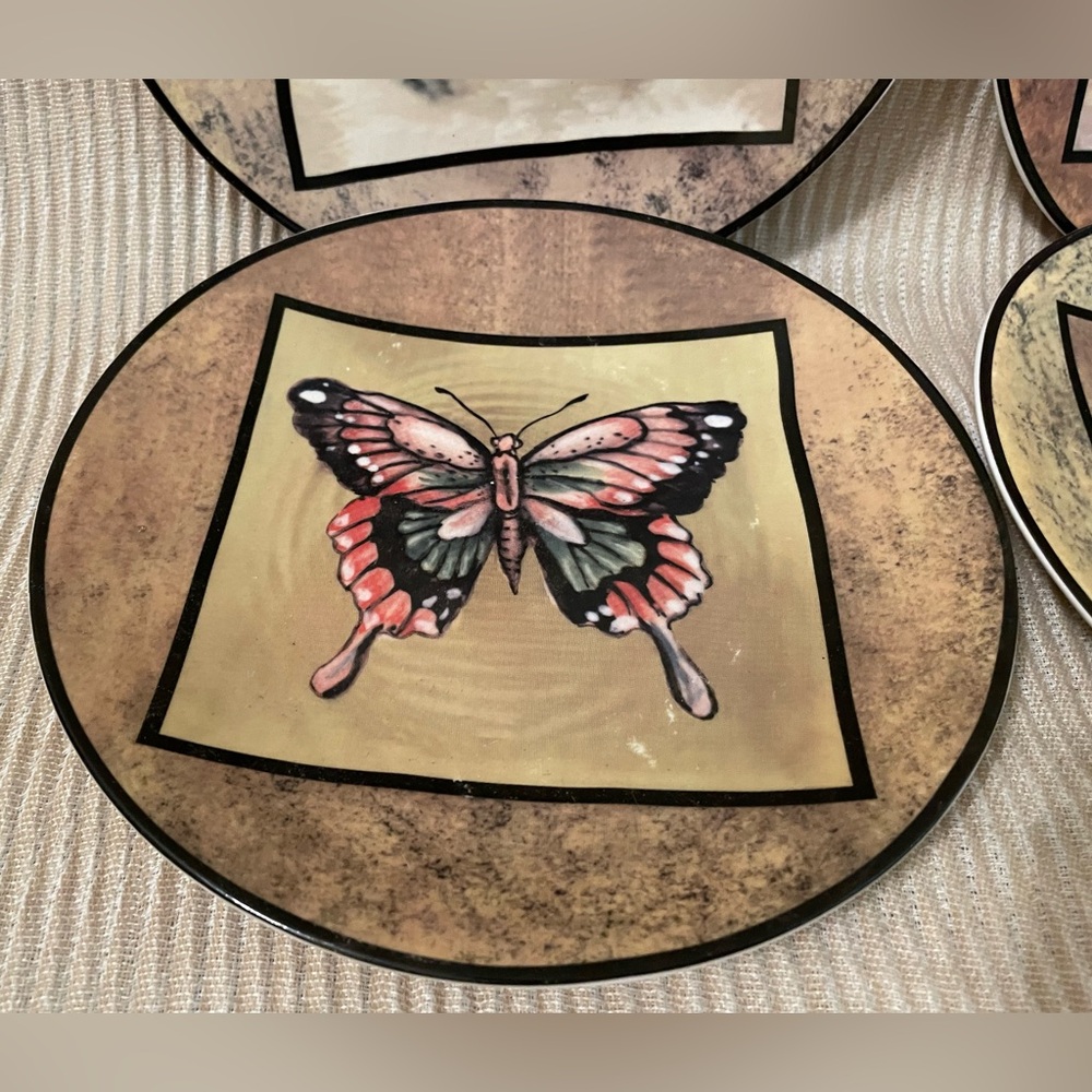 Decorative Butterfly Plates - Picture 3 of 6